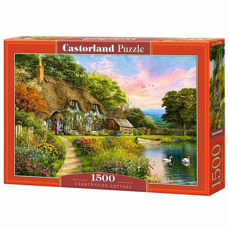CASTORLAND Countryside Cottage Jigsaw Puzzle - 1500 Piece C-151998-2